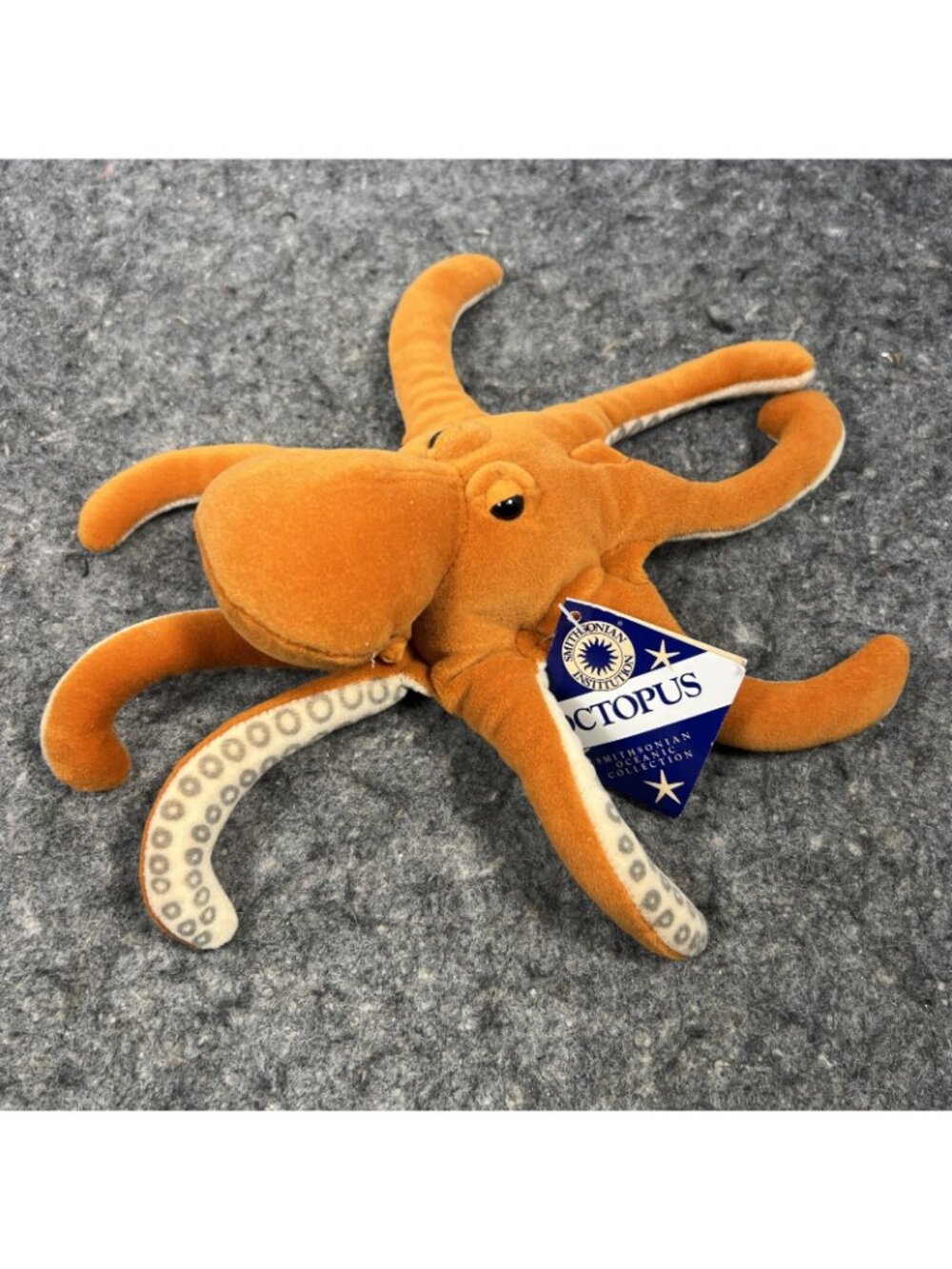 Vintage Octopus Plush 11” Soundprints Smithsonian Oceanic Collection Stuffed - Picture 2 of 11